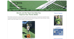 Desktop Screenshot of dennistennis.com